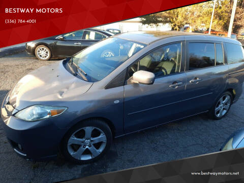 2007 Mazda MAZDA5 for sale at BESTWAY MOTORS in Winston Salem NC