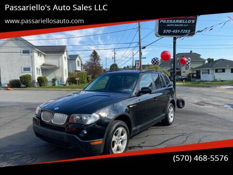 2008 BMW X3 for sale at Passariello's Auto Sales LLC in Old Forge PA
