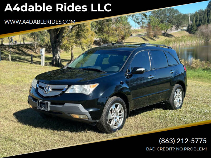 2009 Acura MDX for sale at A4dable Rides LLC in Haines City FL