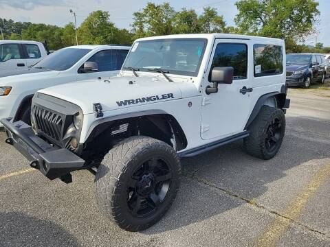 2016 Jeep Wrangler for sale at Auto Solutions in Maryville TN