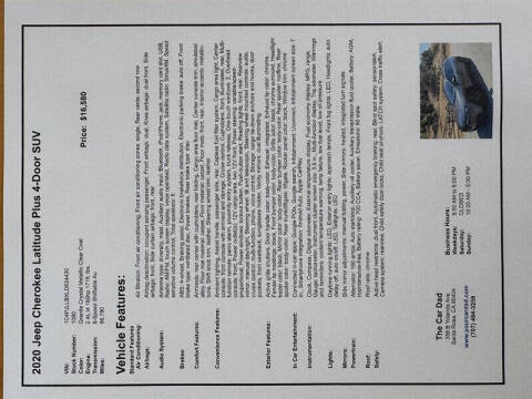 2020 Jeep Cherokee Latitude Plus