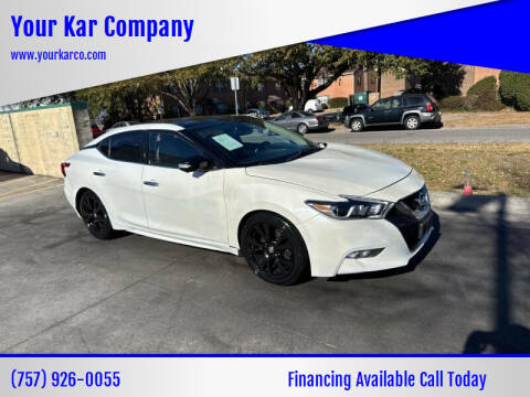 2017 Nissan Maxima Platinum