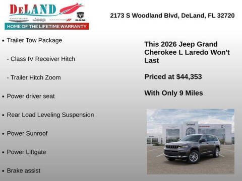 2026 Jeep Grand Cherokee L Laredo