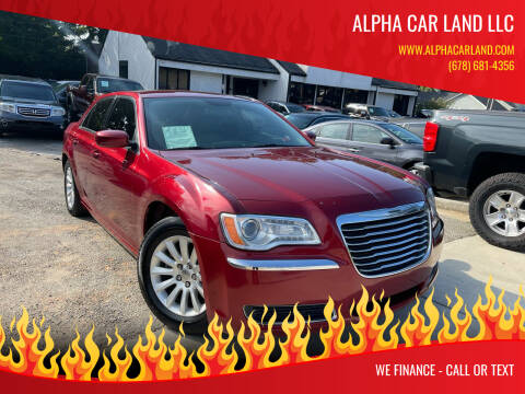 2013 Chrysler 300 for sale at Alpha Car Land LLC in Snellville GA