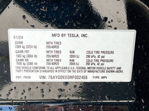2024 Tesla Model Y Long Range