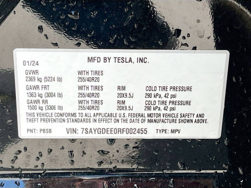 2024 Tesla Model Y Long Range