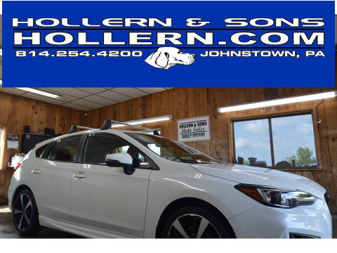 2019 Subaru Impreza for sale at Hollern & Sons Auto Sales in Johnstown PA