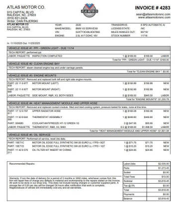 2020 BMW X3 sDrive30i