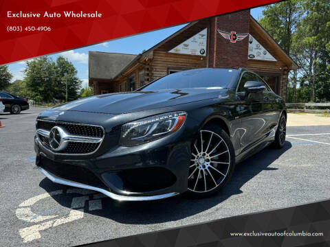 2015 Mercedes-Benz S-Class for sale at Exclusive Auto Wholesale in Columbia SC