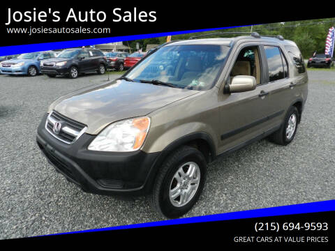 2004 Honda CR-V for sale at Josie's Auto Sales in Gilbertsville PA