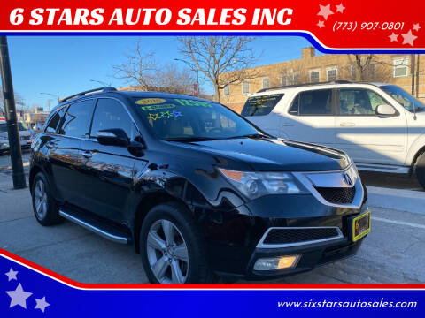 2010 Acura MDX for sale at 6 STARS AUTO SALES INC in Chicago IL