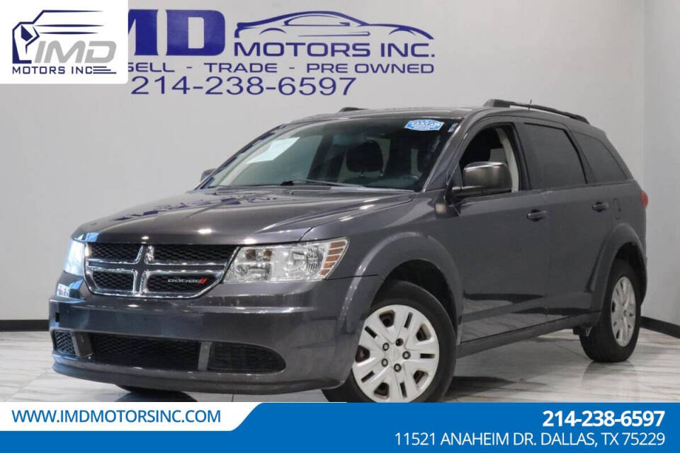 2017 Dodge Journey for sale at IMD MOTORS, INC in Dallas, TX