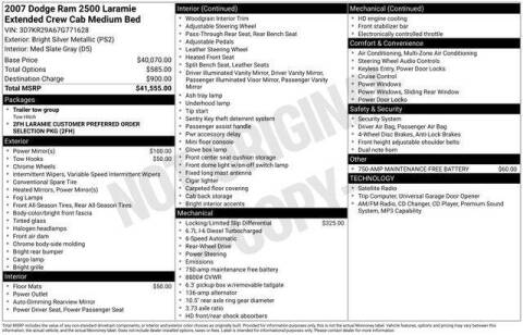 2007 Dodge Ram 2500 Laramie