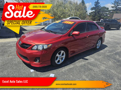2012 Toyota Corolla for sale at Excel Auto Sales LLC in Kawkawlin MI