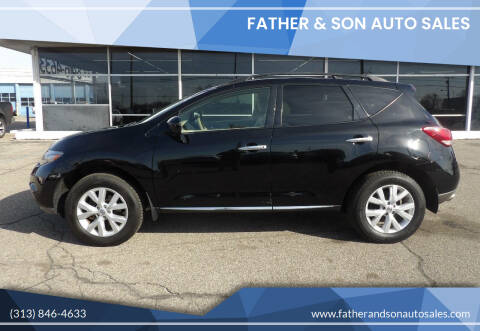 2014 Nissan Murano for sale at Father & Son Auto Sales in Dearborn MI