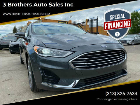 2020 Ford Fusion for sale at 3 Brothers Auto Sales Inc in Detroit MI