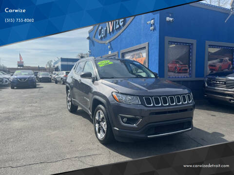 2019 Jeep Compass for sale at Carwize in Detroit MI