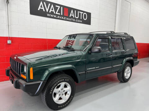 2000 Jeep Cherokee for sale at AVAZI AUTO GROUP LLC in Gaithersburg MD