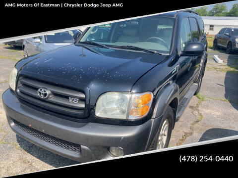 2003 Toyota Sequoia for sale at AMG Motors of Eastman | Chrysler Dodge Jeep AMG in Eastman GA