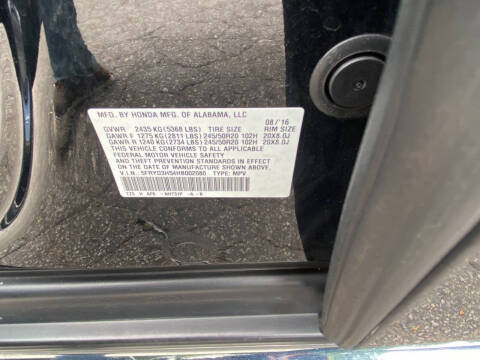 2017 Acura MDX w/Tech