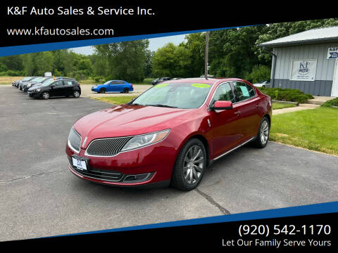 2014 Lincoln MKS for sale at K&F Auto Sales & Service Inc. in Jefferson WI