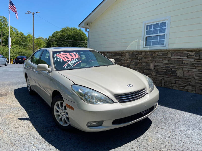 2004 Lexus ES 330 for sale at NO FULL COVERAGE AUTO SALES LLC in Austell GA
