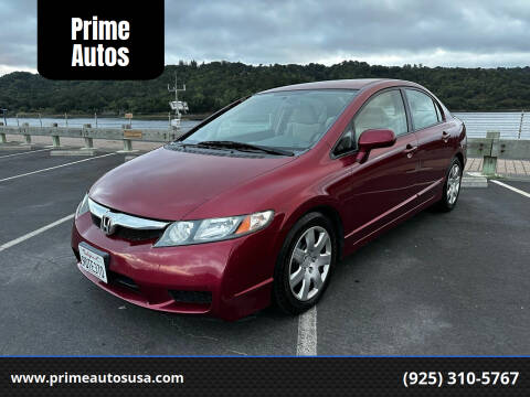 2009 Honda Civic for sale at Prime Autos in Lafayette CA