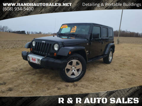 2008 Jeep Wrangler Unlimited for sale at R & R AUTO SALES in Juda WI