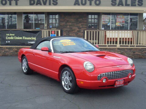 2005 Ford Thunderbird for sale at Scott Davis Auto Sales in Turlock CA