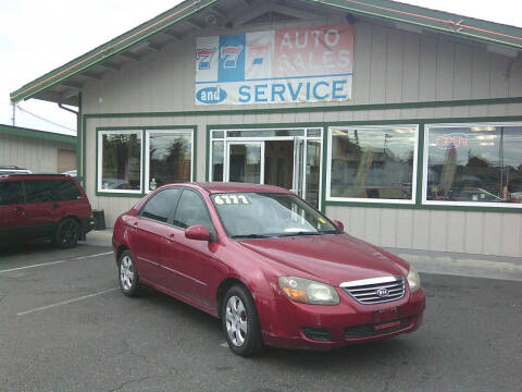 2009 Kia Spectra for sale at 777 Auto Sales and Service in Tacoma WA