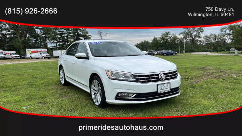 2018 Volkswagen Passat for sale at Prime Rides Autohaus in Wilmington IL