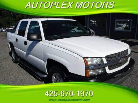 2004 Chevrolet Avalanche for sale at Autoplex Motors in Lynnwood WA
