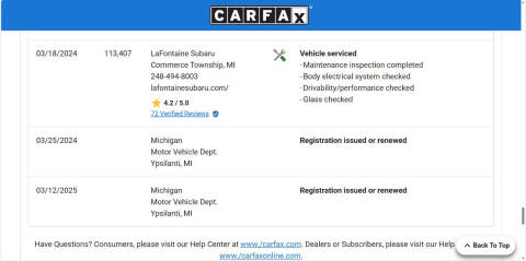 2017 Subaru Outback 2.5i Limited