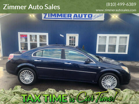 2009 Saturn Aura for sale at Zimmer Auto Sales in Lexington MI