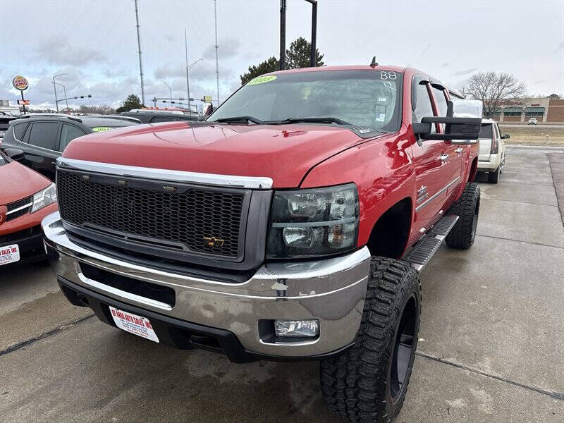 Red 2013 Chevrolet Silverado 2500HD LT 2