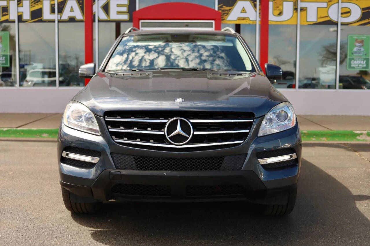 Gray 2012 Mercedes-Benz M-Class ML 350 AWD ML 350 4MATIC 4dr SUV 2