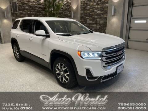 2021 GMC Acadia for sale at Auto World Used Cars in Hays KS