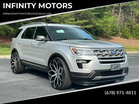 2018 Ford Explorer for sale at INFINITY MOTORS in Gainesville GA