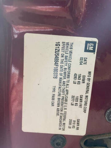 2004 Chevrolet Malibu LT