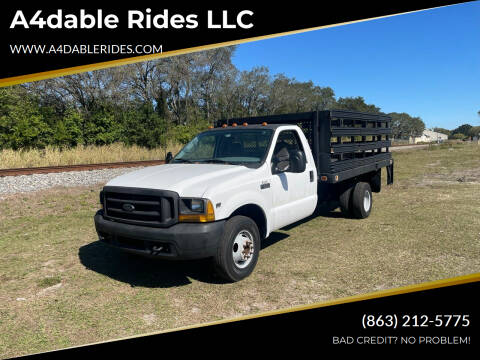 2000 Ford F-350 Super Duty for sale at A4dable Rides LLC in Haines City FL
