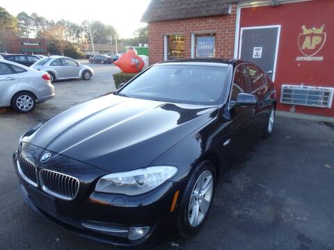 2013 BMW 5 Series for sale at AP Automotive in Cary NC