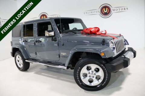 2014 Jeep Wrangler Unlimited for sale at Unlimited Motors in Fishers IN