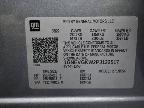 2023 Chevrolet Traverse LT Cloth