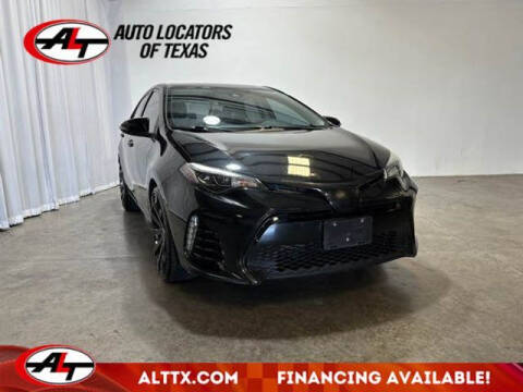 2017 Toyota Corolla for sale at AUTO LOCATORS OF TEXAS in Plano TX