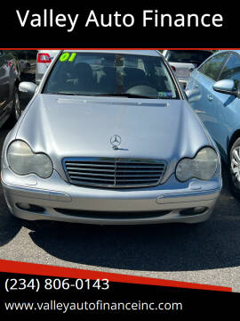2001 Mercedes-Benz C-Class for sale at Valley Auto Finance in Warren OH