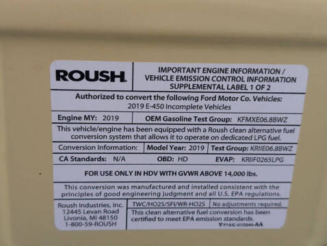 2019 Ford E-Series E-450 SD