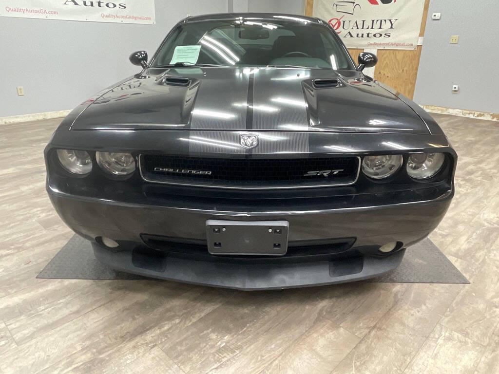 Black 2009 Dodge Challenger SRT8 SRT8 2dr Coupe 2