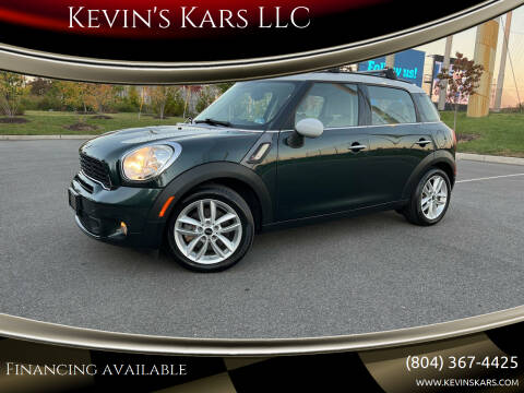 2013 MINI Countryman for sale at Kevin's Kars LLC in Richmond VA