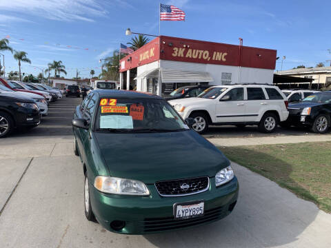 2002 Nissan Sentra for sale at 3K Auto in Escondido CA