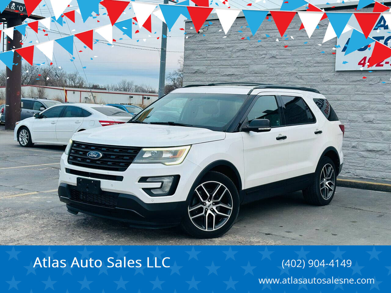 2016 Ford Explorer for sale at Atlas Auto Sales LLC in Lincoln, NE